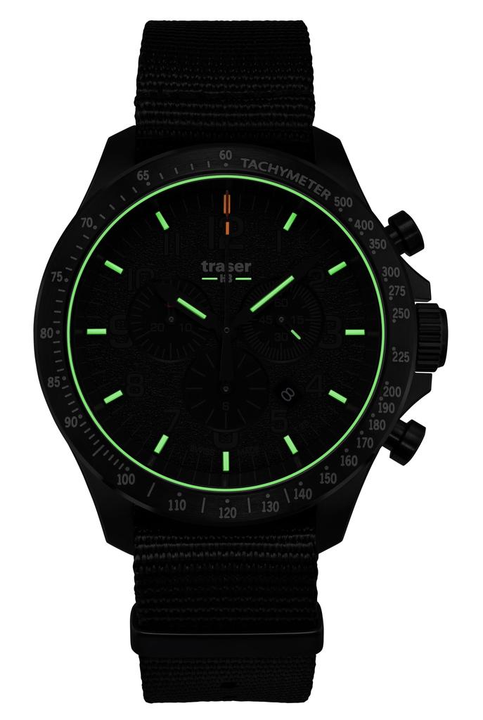 Часы-хронограф P67 Officer Pro Chrono 109465 Black [Tracer] Мужские
