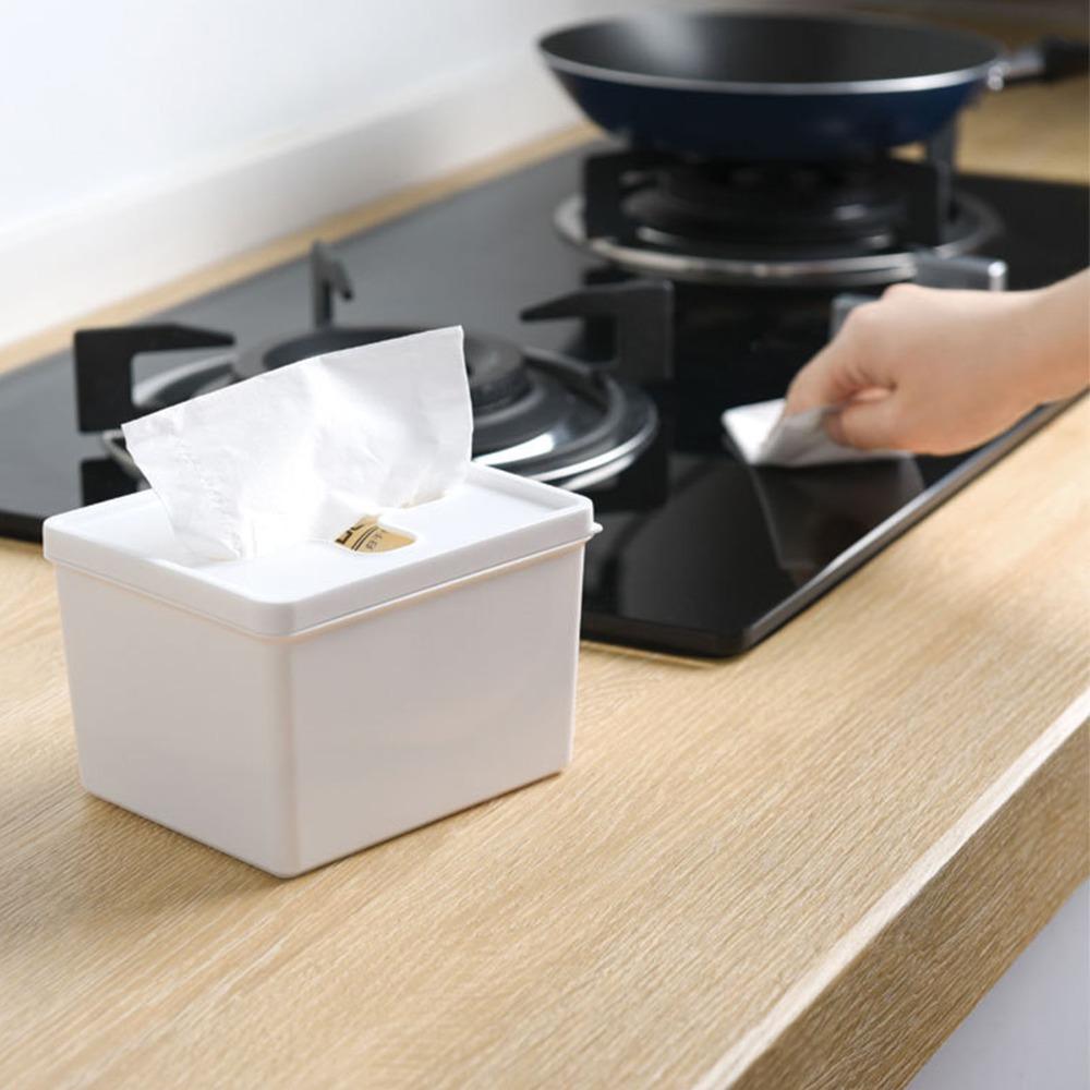 Cross Shaped Trash Bag Dispenser With Lid Storage Box Multipurpose Organizer Bedroom