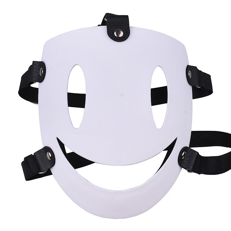 Аниме Косплей Tenkuu Shinpan Высотное Вторжение Косплей Маска Шляпа Белая Маска Японский Костюм Самурая Реквизит