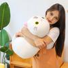 Cat Doll Plush Toy Stress Relief Soft Fluffy PP Cotton Fabric Huggable Animal Pillow Doll Snuggly Sensory Toy