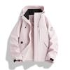 The latest physical spring and autumn single clothes jacket men's and women's windproof and waterproof outdoor mountaineering suit hooded jacket