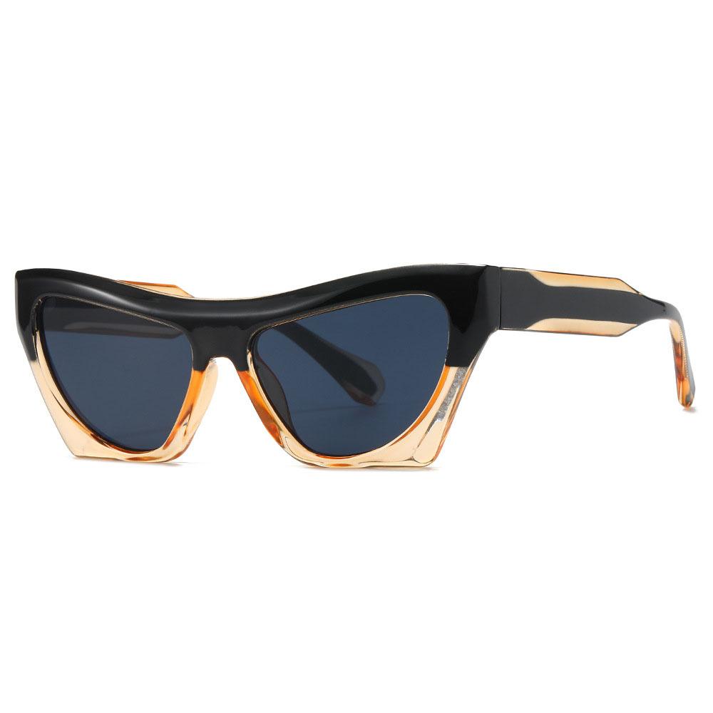 Fashion Vintage Cat Eye Sunglasses Women For Female Sun Glasses Punk Shades Luxury Brand Designer Sexy Ladies Popular Shades UV