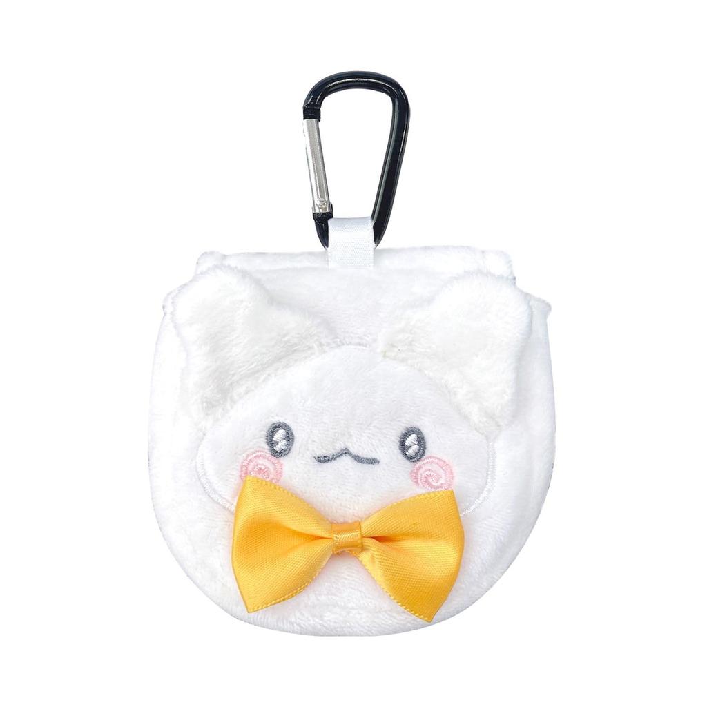 San Art Плюшевый мини-кошелек с персонажами Sanrio Hanamaru Obake SAN-0031-ORG
