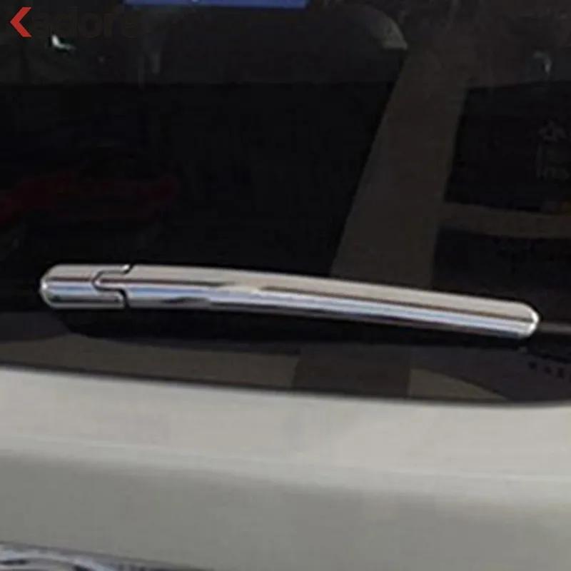 Rear Window Wiper Cover Trim For Ford Kuga Escape 2013-2018 Chrome Car Tail Windscreen Wipers Arm Blade Frame Accessories