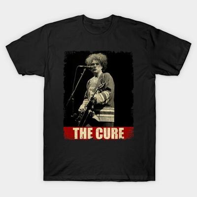 The Cure РЕТРО СТИЛЬ Футболка с коротким рукавом Все размеры от S до 5XL Унисекс Футболка