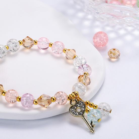 Браслеты на удачу для женщин, винтажные ювелирные изделия ручной работы с подвеской-ключом, свадебные подарки для невест