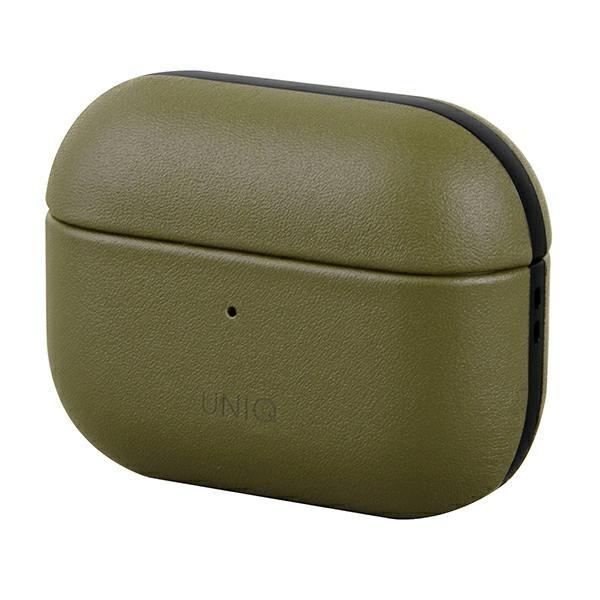 UNIQ Terra AirPods ProGenuine Leather Case Olive