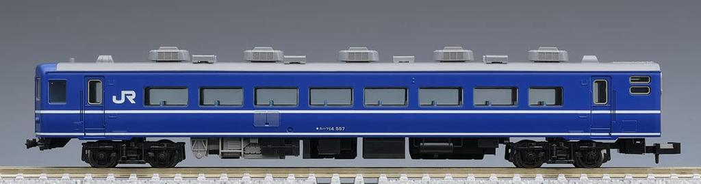 TOMIX N Gauge JR 14 500 Series Strait Set 98781 Железнодорожная модель пассажирского вагона синего цвета