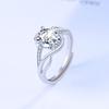 925 Sterling Silver Ruby Ring for Women Wedding Fashion Jewelry