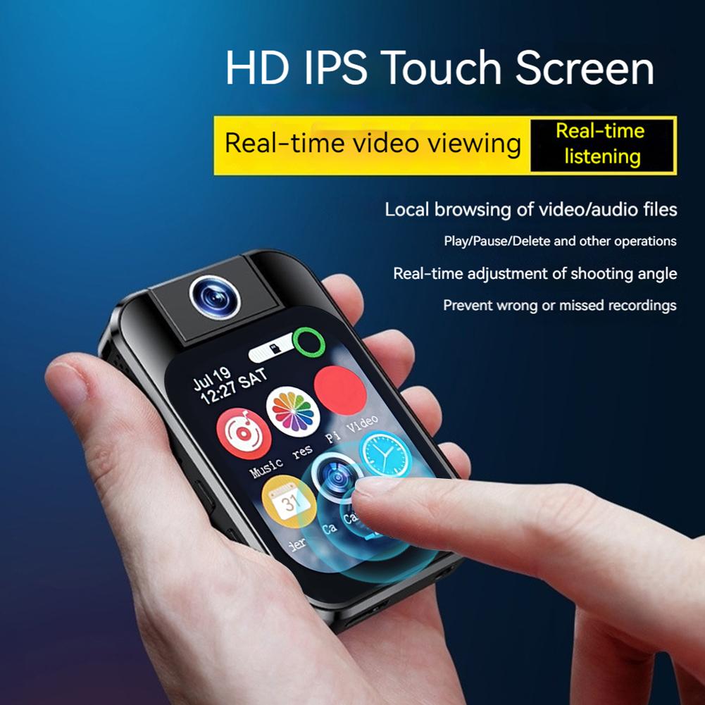 Pocket Action Camera Rotating Lens Wifi Sport Camera 48MP Vlog Action Camera for Photography Beginners