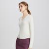 Women's Simple V-Neck Pullover Knit Sweater