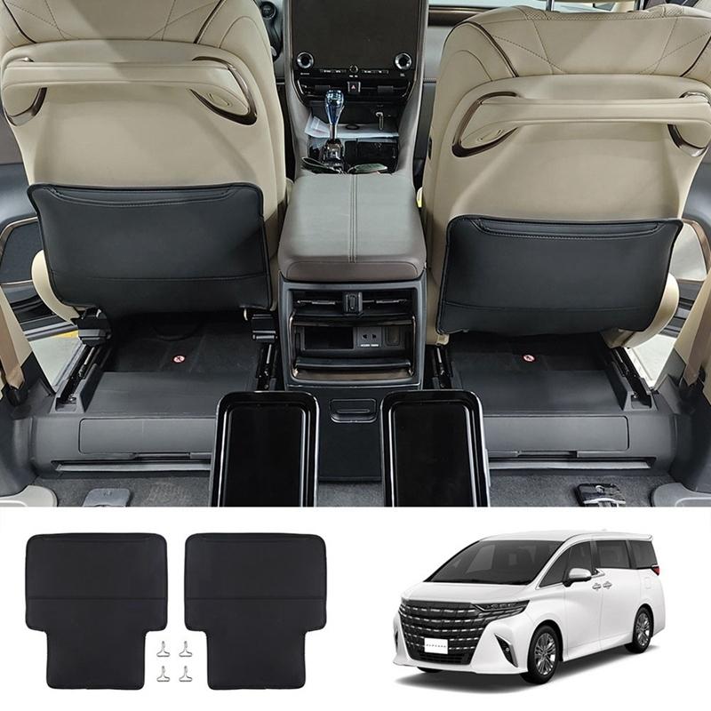 Для Toyota Alphard/Vellfire Серия 40 + Автомобильный Задний Сиденье Защита от Пинания Кожаный Салон Аксессуары Компонент Сиденье Защитная Накладка от Пинания