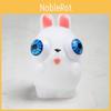 Small Bunny White Stress Relief Toy Tpr Material Hand Brain Gift Development
