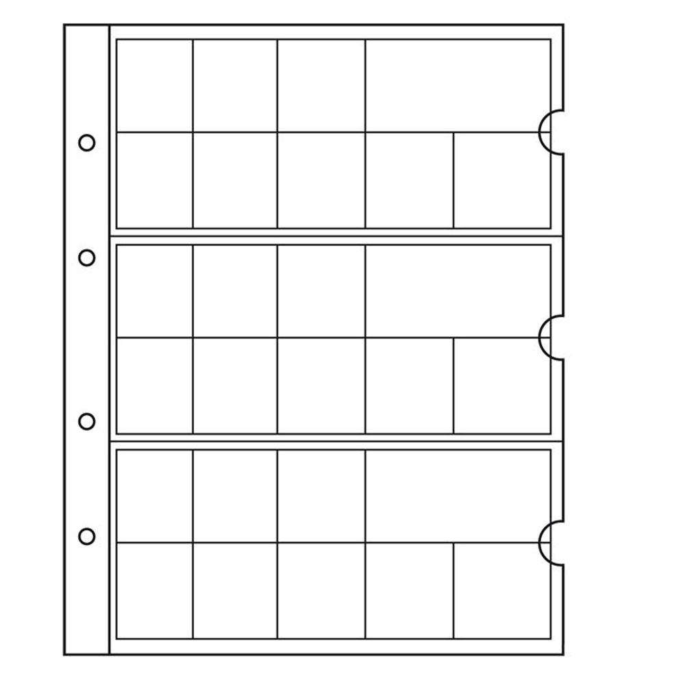 Leuchtturm Numis Coin Sheets 5pk (NH24)