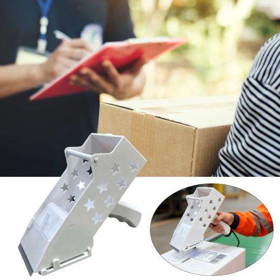 Manual Label Applicator Portable Handheld Barcode Sticker Applicator Flat Round Bottle Labeling Machine for 1" 3" Label Core