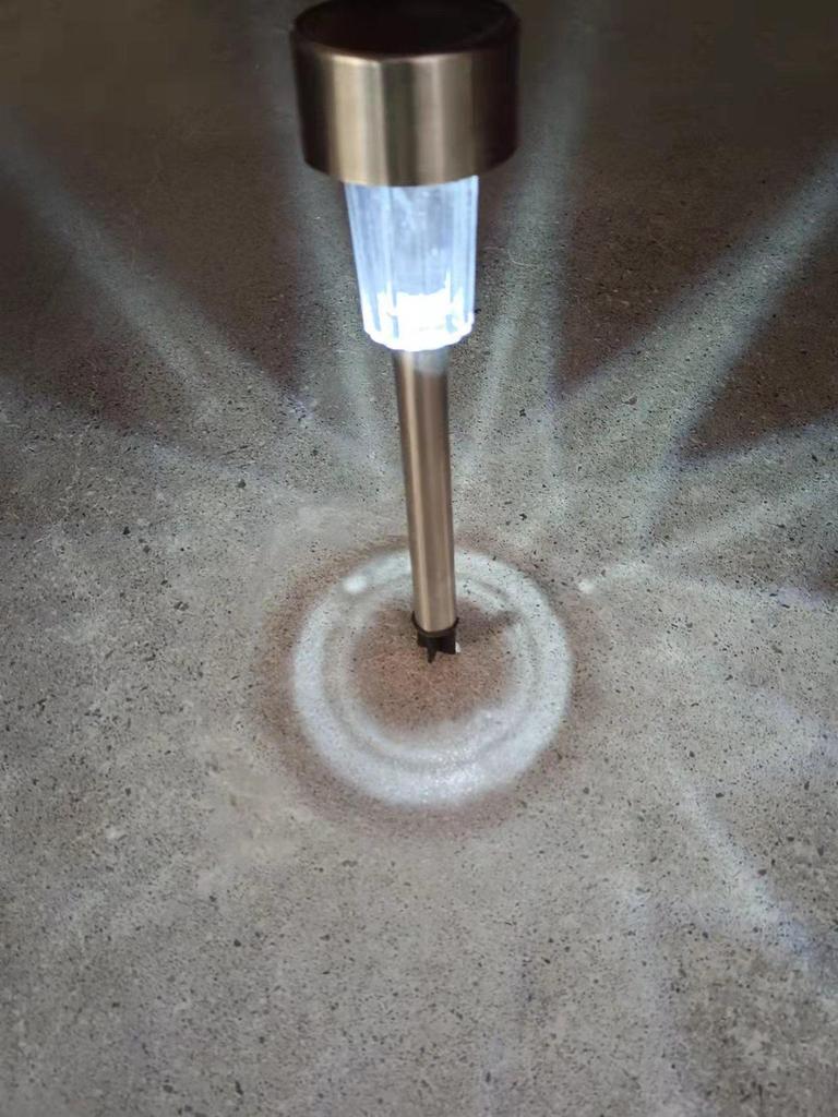 Популярные водонепроницаемые солнечные уличные светильники для газонов и садов - нержавеющая сталь