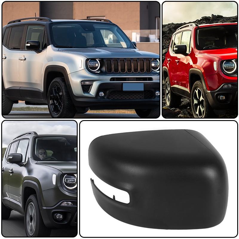 Черная Накладка на Зеркало Заднего Вида Правая Сторона для Jeep Renegade 2016-2022 2023