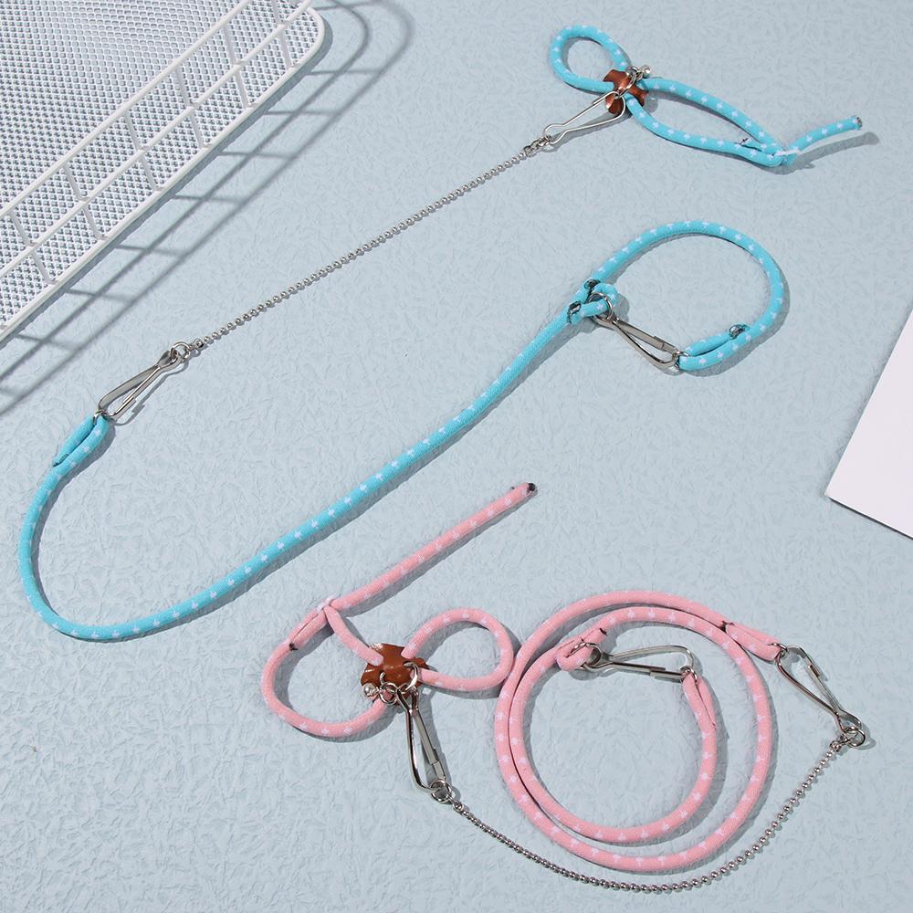 Nylon Pet Pig Ropes Adjustable Parrot Mouse Rope Ferrets Rat Leash Bird Leashes Hamster Harness
