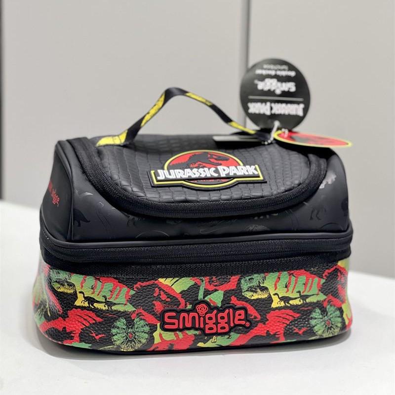 Австралия Smiggle Черная термосумка для ланча Астронавт - Сумка через плечо для хранения Bento и аккумуляторов холода.