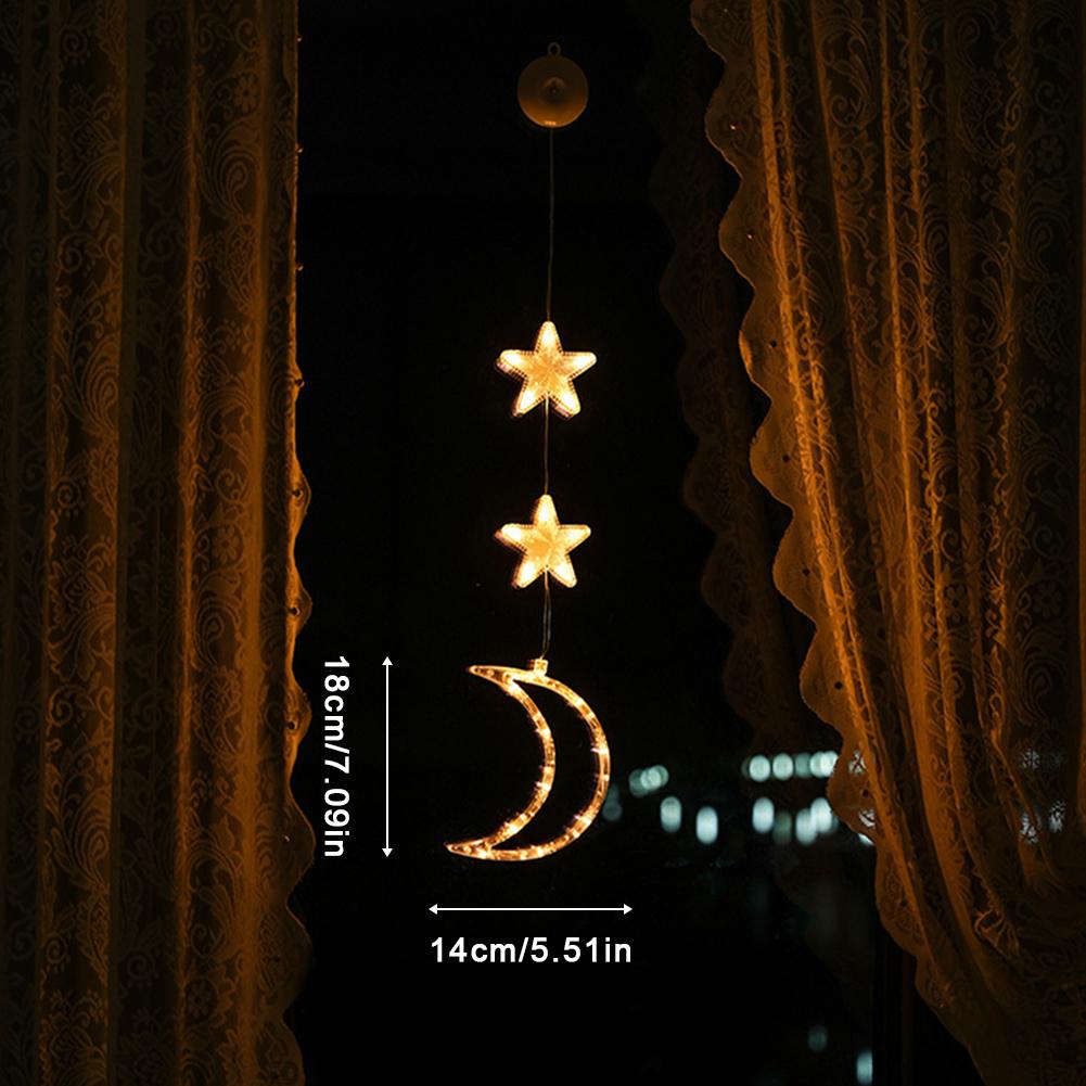 Светодиодные рождественские гирлянды на присоске Классические рождественские фигурки Для помещений и улицы Рождественское украшение окна Для дома Рождественское украшение 2025