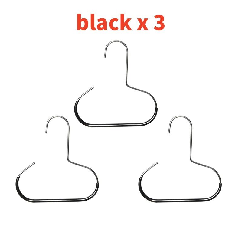 1/2/3/5pcs Circle Ring Hat Hanger Non-marking Non-slip Hat Storage Hook Closet Bedroom Saving Space Scarf Towel Tie Hanging Rack