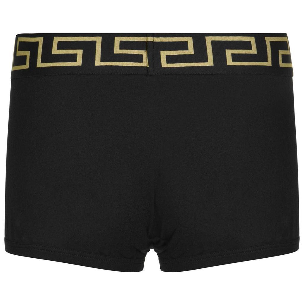 Versace Mens Iconic Cotton Blend Boxer Shorts