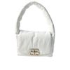 UsedHandbag white/Silver Rubber Women