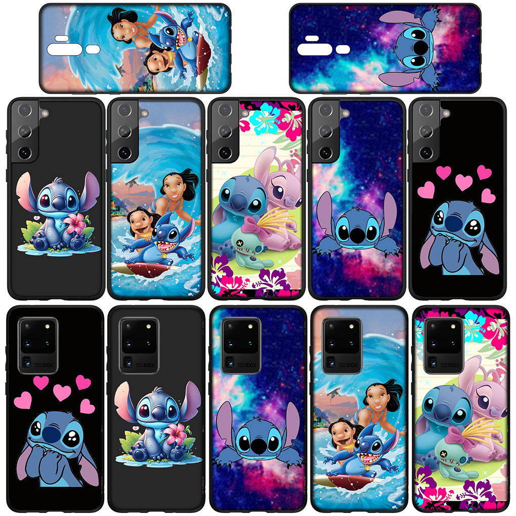 Чехол для телефона Samsung Galaxy S25 S24 S23 iPhone 16 15 Xiaomi Redmi Note 14 13 12 16E X 11 Pro Max OPPO Moto Huawei Comics Lilo Luxury Stitch Cover