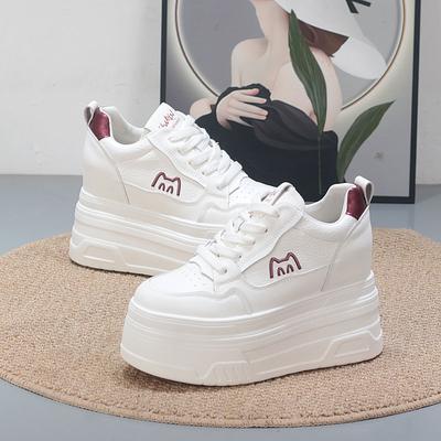 Мода 10СМ Воздушная сетка Микрофибра Кожа Дышащие Женские Высокий Бренд Массивные Кроссовки Платформа Женские Вулканизированные Летние Удобные Туфли