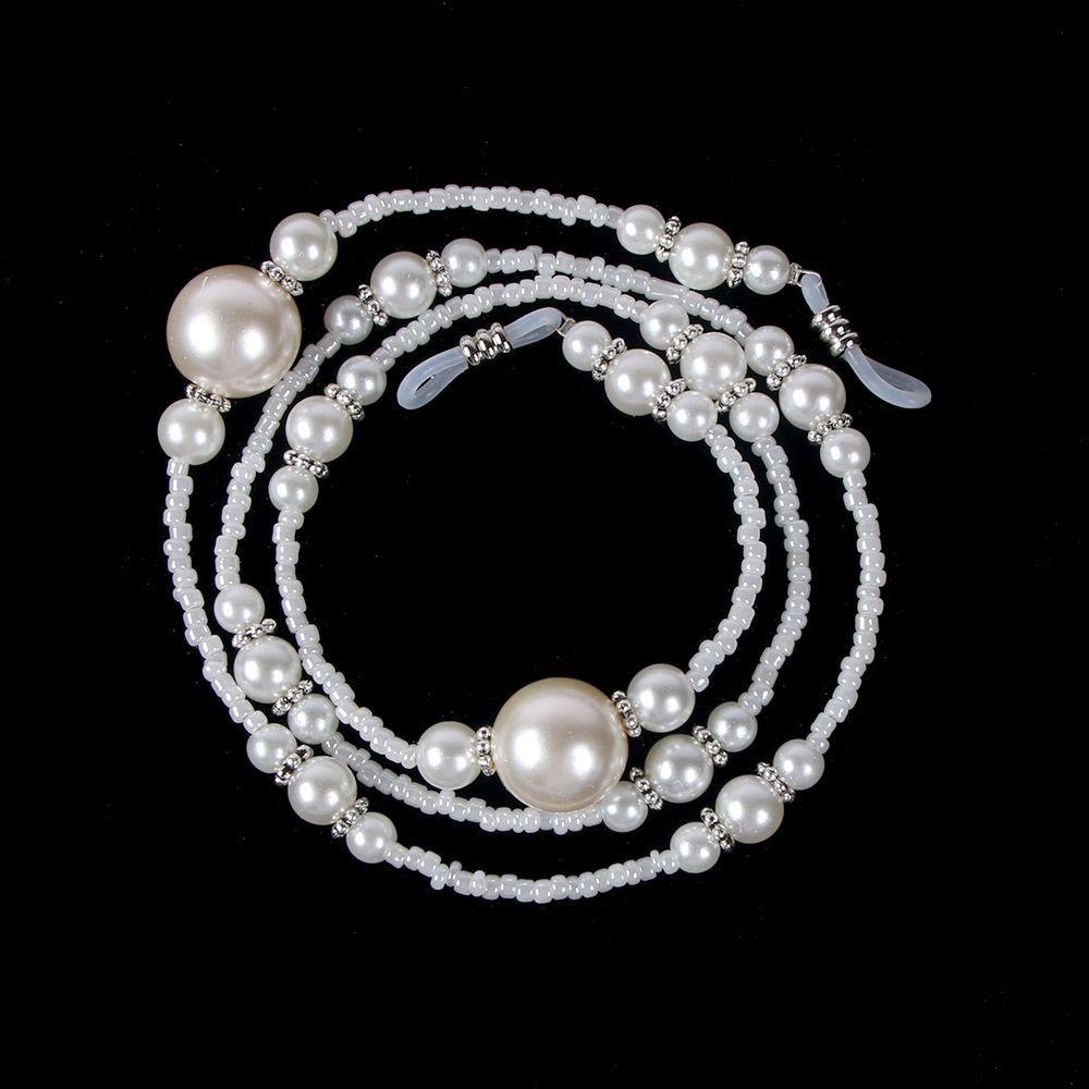 Handmade Ropes Neck Imitation Pearls Chains Glasses Cord Eyeglass String Holder Sunglasses Strap