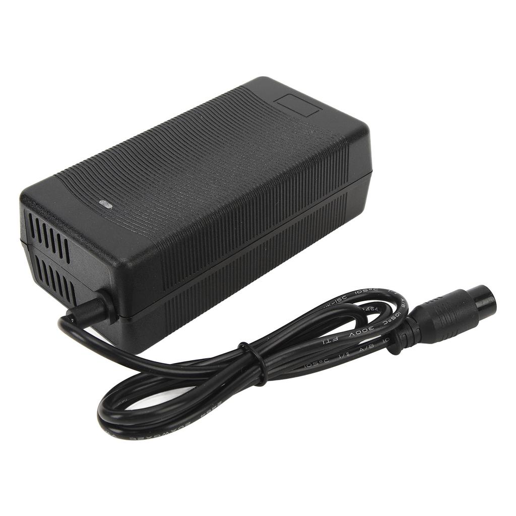 Battery Charger 48V 2A Safe Protection with 3 Prong Plug for KUGOO M4 PROM4 Electric Scooter