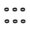 6x Fuel Injector Seal Ring For BMW N54 N63 135 335 535 550 650i 740i 750i X5 X6