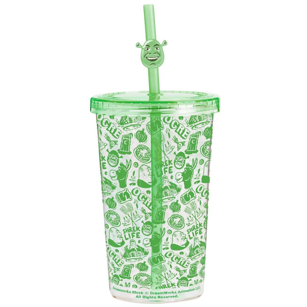 Shrek Shrek Life Plastic Cup With Straw