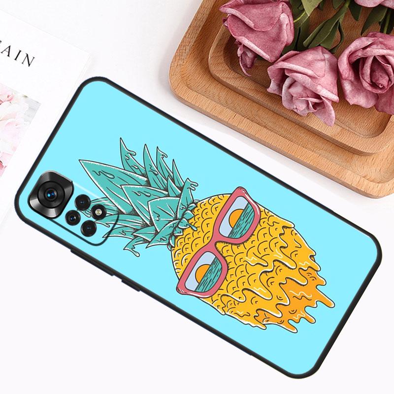 Tropical Pineapple Case For Xiaomi Redmi Note 14 Pro 13 12 11 9 10 9S 10S 11S 12S Redmi 14C 13C 10C 12C Cover