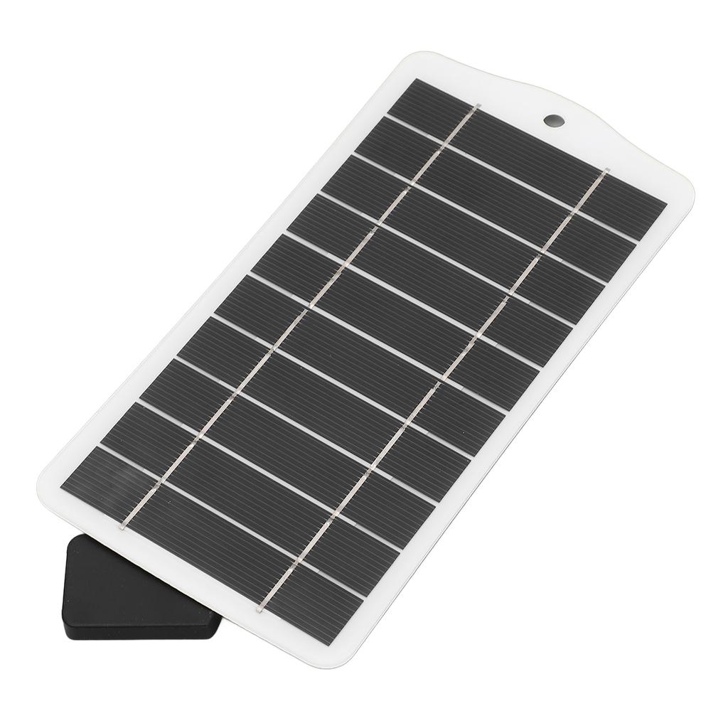 Solar Power Charger 2.5W 5V Monocrystalline Silicon USB Solar Panel Charger for 3.7V To 5V