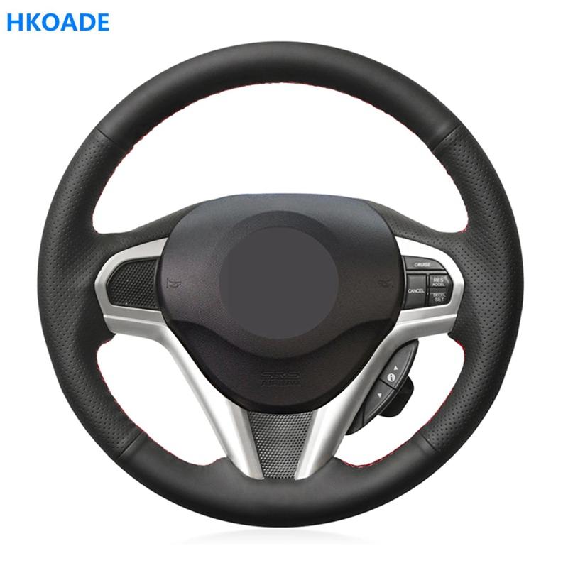 Чехол на руль автомобиля из микроволокна по индивидуальному заказу для Honda CR-Z CRZ 2011 2012 2013 2014 2015 2016 салон автомобиля