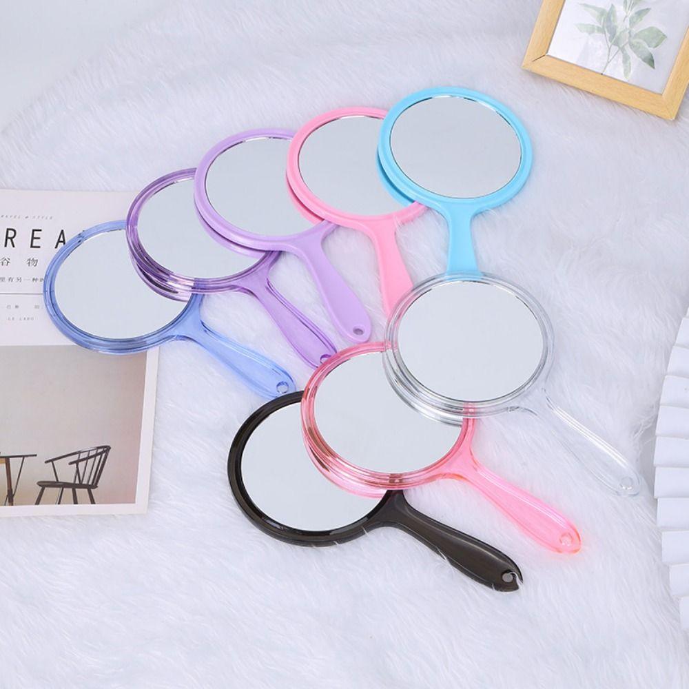 Зеркало ручное двустороннее высокой четкости с 3-кратным увеличением студенческое