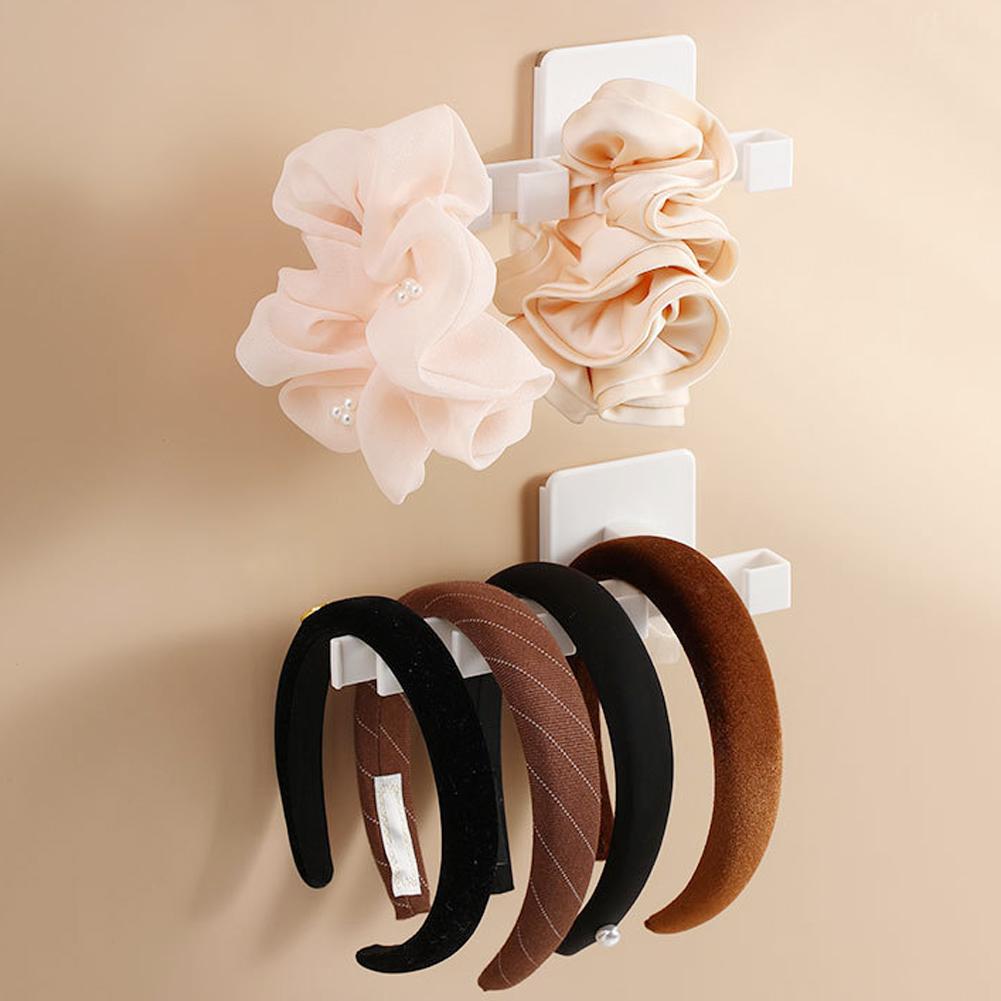 No Punching 6 Hooks Hat Holder Wall Mount Baseball Cap Multifunctional Hanger Wardrobe Hat Storage Hooks