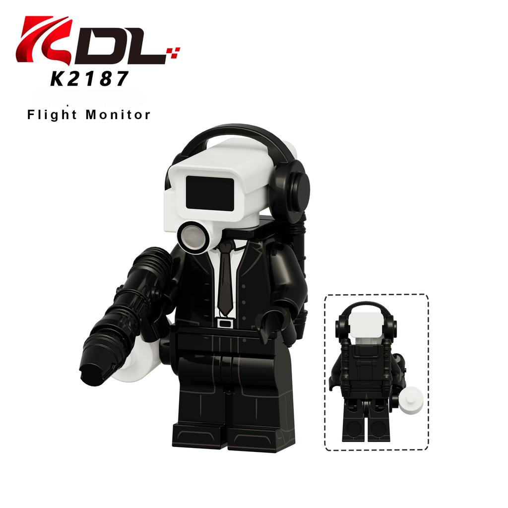 KDL826 строительные блоки Титан ТВ человек молния туалет полетный монитор гигантские мини фигурки людей кирпичи игрушки для детей