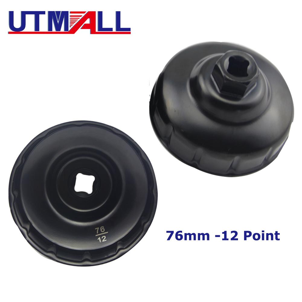76mm Oil Filter Wrench Removal Tool Spanner For Mercedes Benz Renault Wrench 3/8" Drive 12 Point