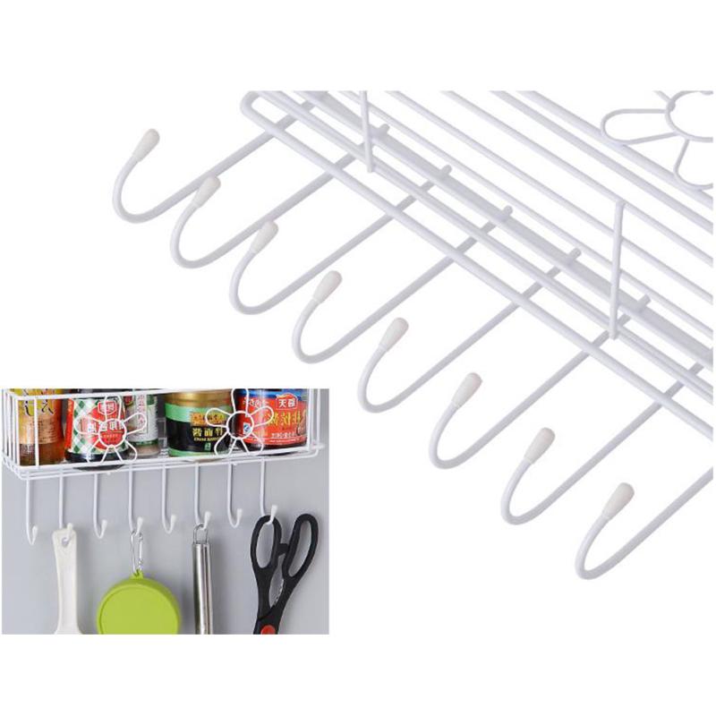 Kitchen Storage Hanger Refrigerator Side Shelf Rack Multilayer Cupboard Wardrobe Storage Holders