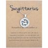12 Zodiac Signs 3D Image Pendant Necklace Ins In Stock Zodiac Card Collarbone Chain