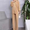 New Autumn and Winter Loose Leisure Suit Design Fashion 2 Two Pieces Sets Women Suits
