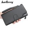 Men Wallets Long Style High Quality Card Holder Purse Zipper Large Capacity Brand PU Leather Wallet