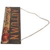 Wooden Door Hanging Plague with Pumpkin Sunflower Pattern for Indoor Outdoor Home DecorationJM00936