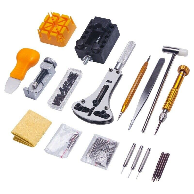 149PCS Watch Repair Kit Watch Band Link Remover Spring Bar Tool with Carrying Watch Repair Kit Case,
