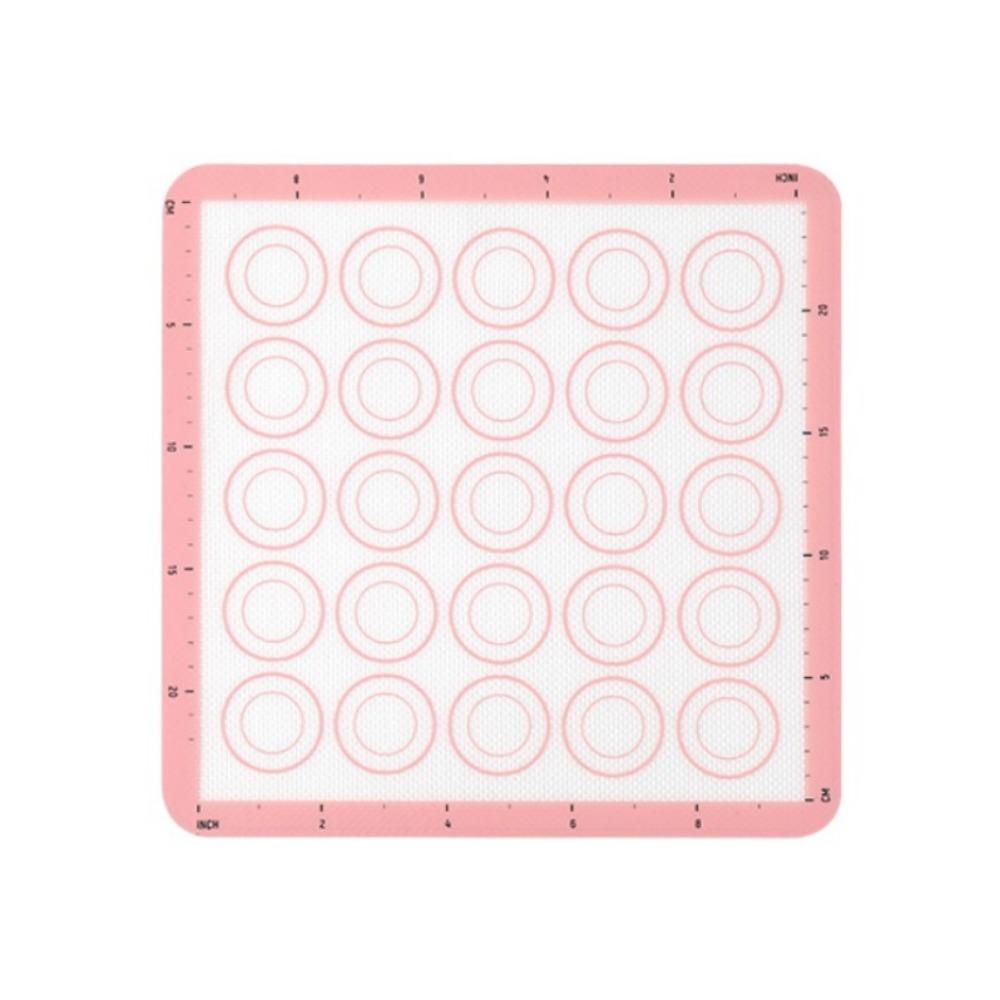 BPA Free Cake Pan Liner Reusable Macaron Cookie Pad Silicone Baking Mat Baking Tool