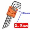 High Hardness L-Shape Hex Key Set - 6-Point Hexagonal Screwdriver Tool