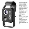 1 шт/2 шт Nano Zoom 200x для iPhone Mini Pocket Microscope Camera Attachments для Android Clip Microscopes Увеличительное стекло с CPL-линзой