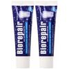 2 Pcs Biorepair NIGHT PROTECTION Toothpaste 75ml Protect & REPAIR from Acid Erosion and Plaque Safe for Whole Family by Biorepair